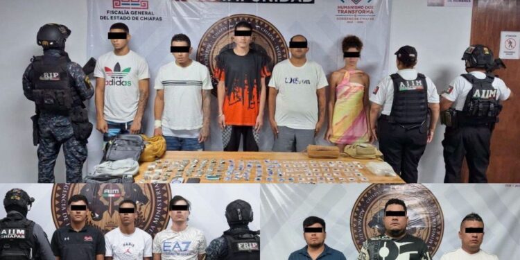 Desmantelan banda de extorsionadores “gota a gota” en Chiapas