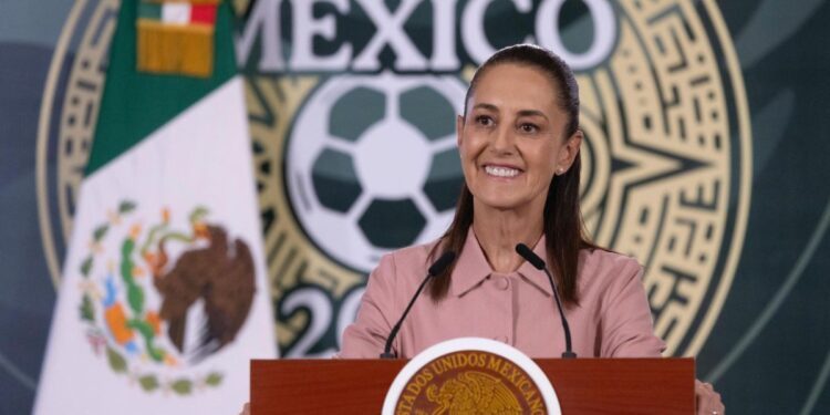 Sheinbaum podría ver la inauguración del Mundial 2026 en el Zócalo