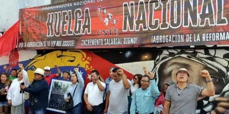 Anuncia CNTE retiro; amaga con volver a CDMX con más fuerza