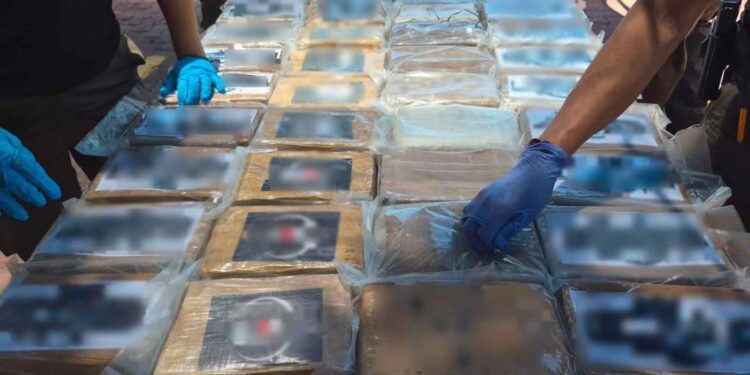 Aseguran 270 kilos de cocaína en el puerto de Manzanillo