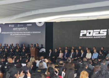 Se gradúan 58 nuevos policías estatales en Querétaro