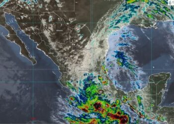 Depresión tropical Dos-E se localiza frente a Guerrero; prevén lluvias torrenciales