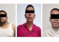 Detienen a tres presuntos integrantes de célula relacionada con robos a viviendas en CDMX y Edomex