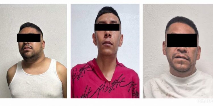 Detienen a tres presuntos integrantes de célula relacionada con robos a viviendas en CDMX y Edomex