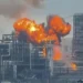 Ataque masivo con drones ucranianos impacta refinería en Moscú