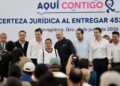 Entregan más de 450 títulos de propiedad en la zona metropolitana