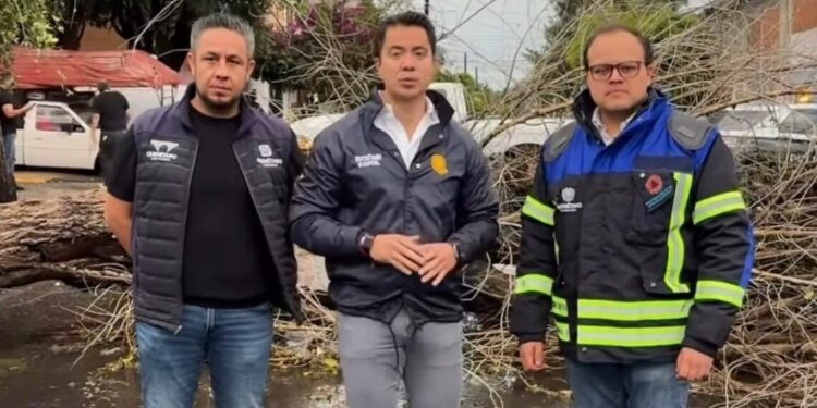 Sin afectaciones menores, reporta Felifer Macías tras fuerte aguacero