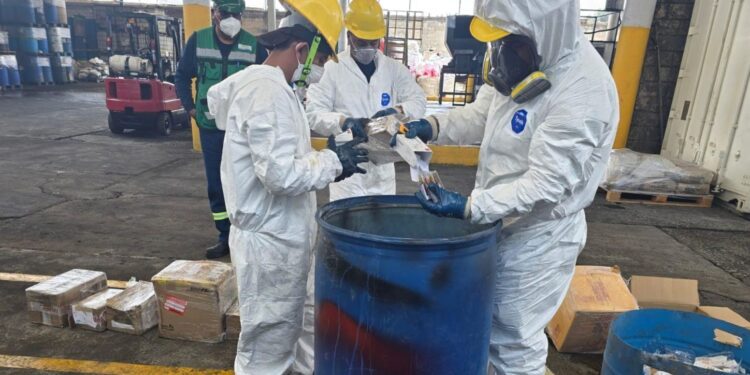 FGR destruye más de 28 mil unidades de sustancia que contenía Fentanilo