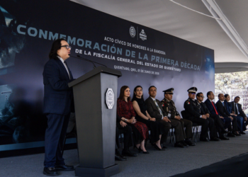 Celebra la Fiscalía de Querétaro su primera década
