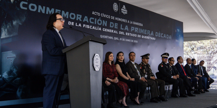 Celebra la Fiscalía de Querétaro su primera década