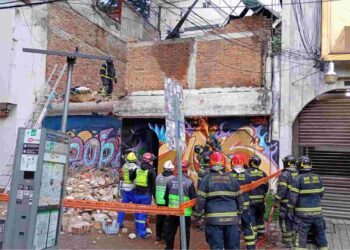 Colapso de vivienda en la colonia Hipódromo deja una mujer lesionada
