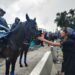 Harfuch reconoce actuación de policías en inauguración del Mundial