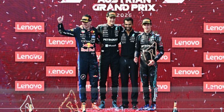 Domina Russell el Gran Premio de Austria