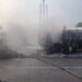 Explota pipa tras chocar en la carretera Cárdenas-Coatzacoalcos; no hay heridos