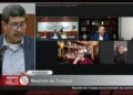 Reaparece Inzunza en reunión virtual de comisión del Senado