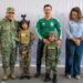 Rodrigo Monsalvo inaugura exposición militar Conín en beneficio de niñas, niños y adolescentes