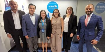Presenta Luis Nava ante UNICEF el programa “Contigo y tu Bebé”