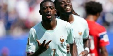 Francia arrolla a Noruega con hat-trick de Dembélé
