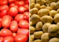 Disparan jitomate y papa costo de canasta alimentaria