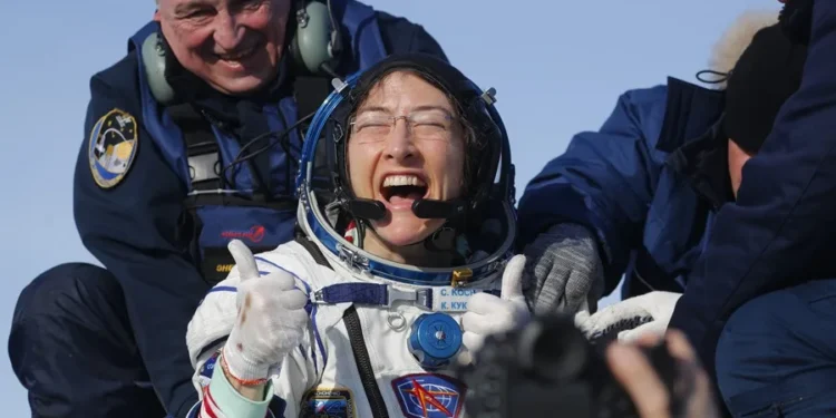 La astronauta Christina Koch, Premio Princesa de la Concordia