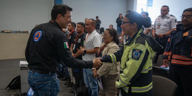 Monsalvo fortalece la preparación de cuerpos de emergencia en El Marqués