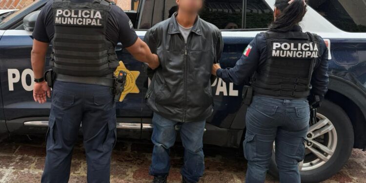 Policías del municipio de Querétaro inhiben situación de riesgo