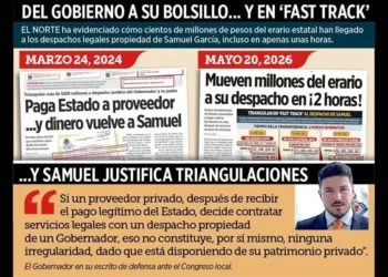 Pagos a mi despacho no son delito: Samuel