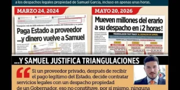 Pagos a mi despacho no son delito: Samuel