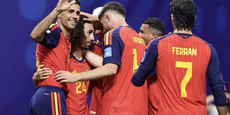 Despierta España y golea a Arabia Saudita