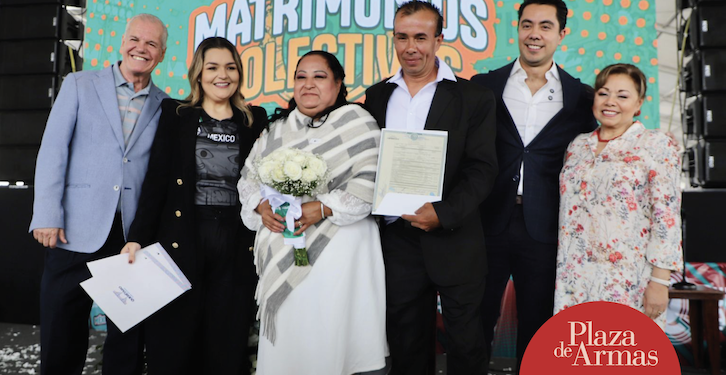 Matrimonios colectivos en el ZonaFest