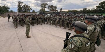600 elementos del Ejército Mexicano refuerzan seguridad en Durango