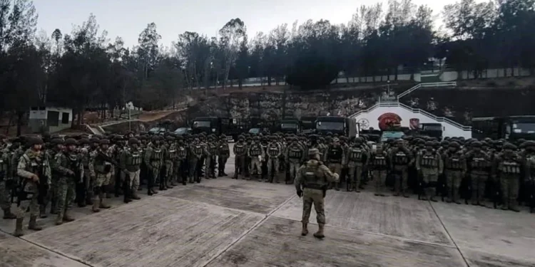Envían mil soldados más a Sinaloa para reforzar seguridad