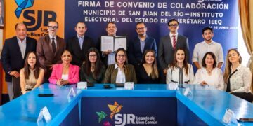 San Juan del Río firma convenio con el IEEQ para fortalecer la participación ciudadana