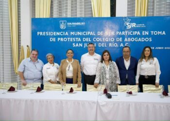 Diana Sánchez Gallardo asume presidencia del Colegio de Abogados de San Juan del Río