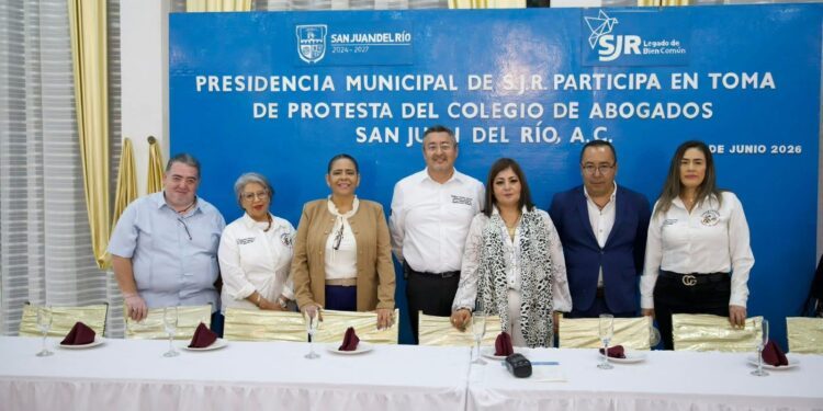 Diana Sánchez Gallardo asume presidencia del Colegio de Abogados de San Juan del Río