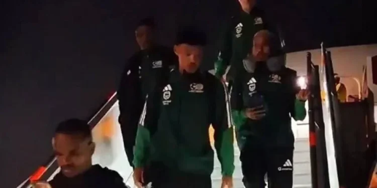 Llega Sudáfrica a México para el Mundial