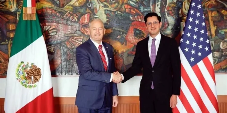 Revisan México y EU agenda de cooperación en seguridad
