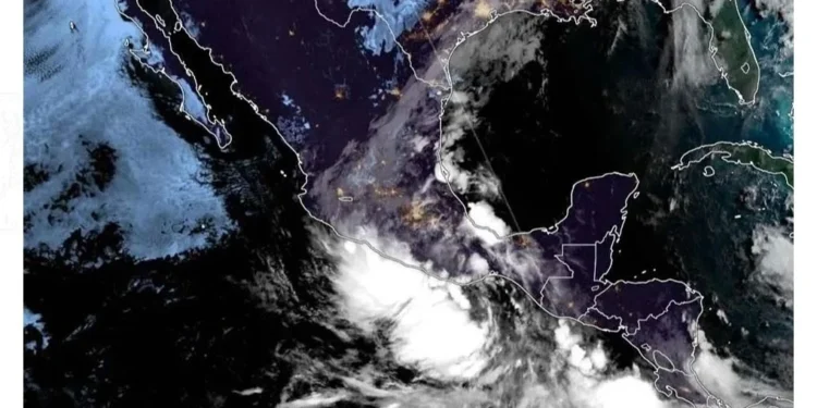 Se forma la tormenta tropical ‘Boris’ en costas de Guerrero
