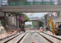 Obras del Tren en Bernardo Quintana pausan proyecto de Bicivía recreativa