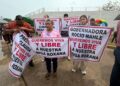 Claman padres a Sheinbaum en Veracruz