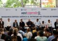 Entregan más de 450 títulos de propiedad en la zona metropolitana