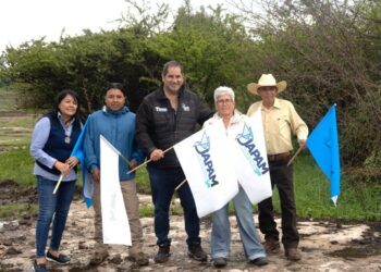 Arranca JAPAM rehabilitación de bordo en Banthí para fortalecer la recarga del acuífero
