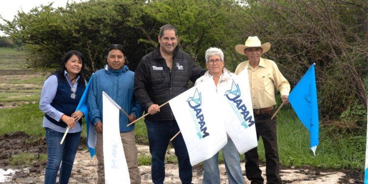 Arranca JAPAM rehabilitación de bordo en Banthí para fortalecer la recarga del acuífero