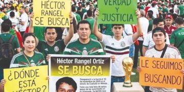 El Mundial como altavoz: Buscan a desaparecidos