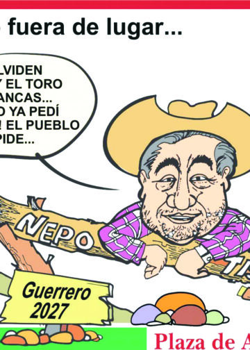 En claro fuera de lugar…