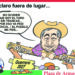 En claro fuera de lugar…