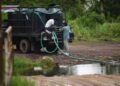 Detienen a siete personas y aseguran ocho pipas por presunta extracción ilegal de agua en Querétaro