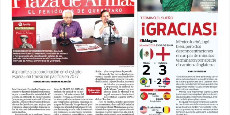 Portada 6 de julio de 2026