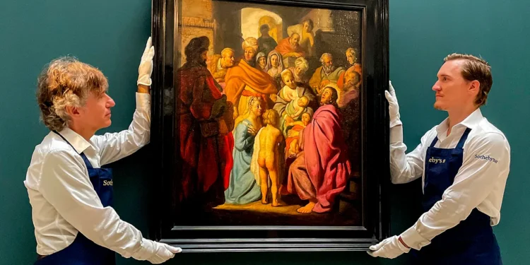 Una obra atribuida a Rembrandt se vende por 9.3 millones de euros