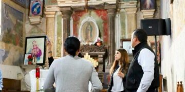 Analizan restauración de iglesia del siglo XVII en El Chaparro